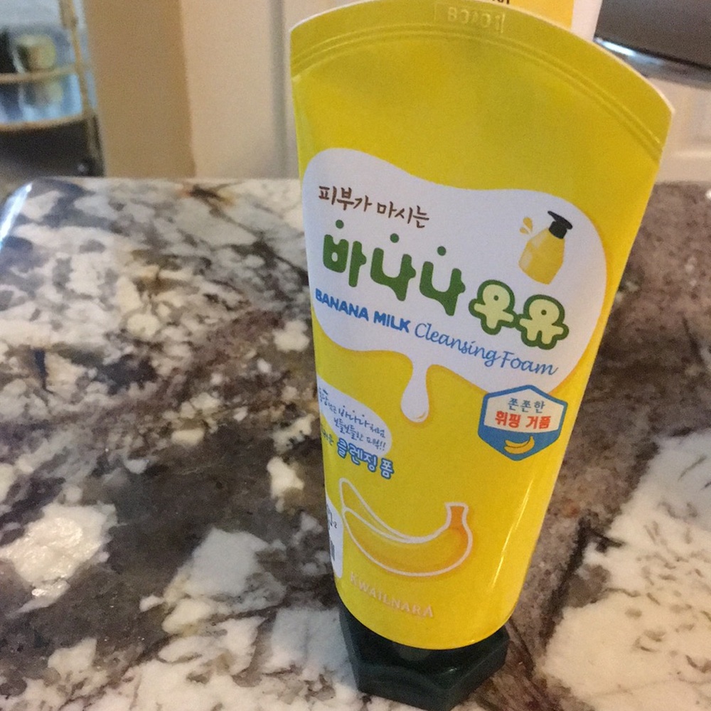 Banana milk cleansing foam-brand new, sealed